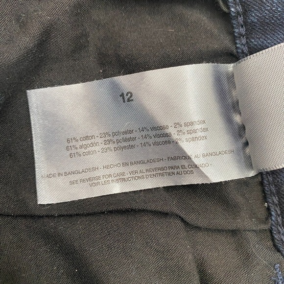 Social Standard by Sanctuary Slim Straight Dark‎ Wash Denim Jeans Womens 12 31 - Picture 8 of 10